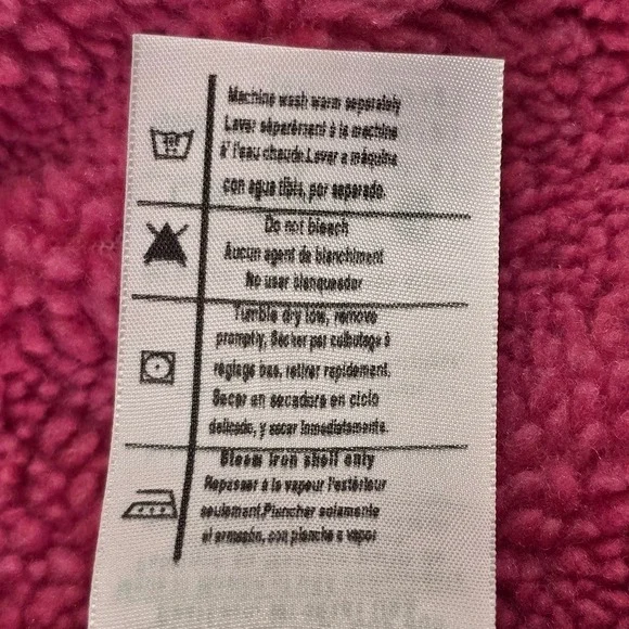 Carhartt Women's XS Sandstone Berkley Tulip Pink Sherpa Lined Hooded Canvas Vest - Picture 7 of 12